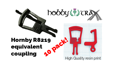 Hornby R8219 NEM coupling 10 pack - high quality 3D resin print