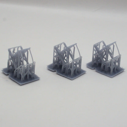 Z Gauge (1:220) 2 Car Parking Lift (3 pack)
