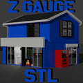 Z Gauge (1:220) Japanese Boat Charter Office STL