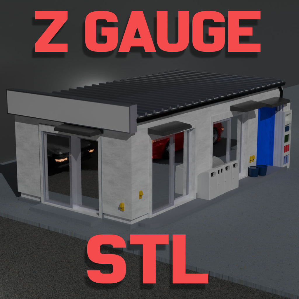 Z Gauge (1:220) Site Sales Office STL