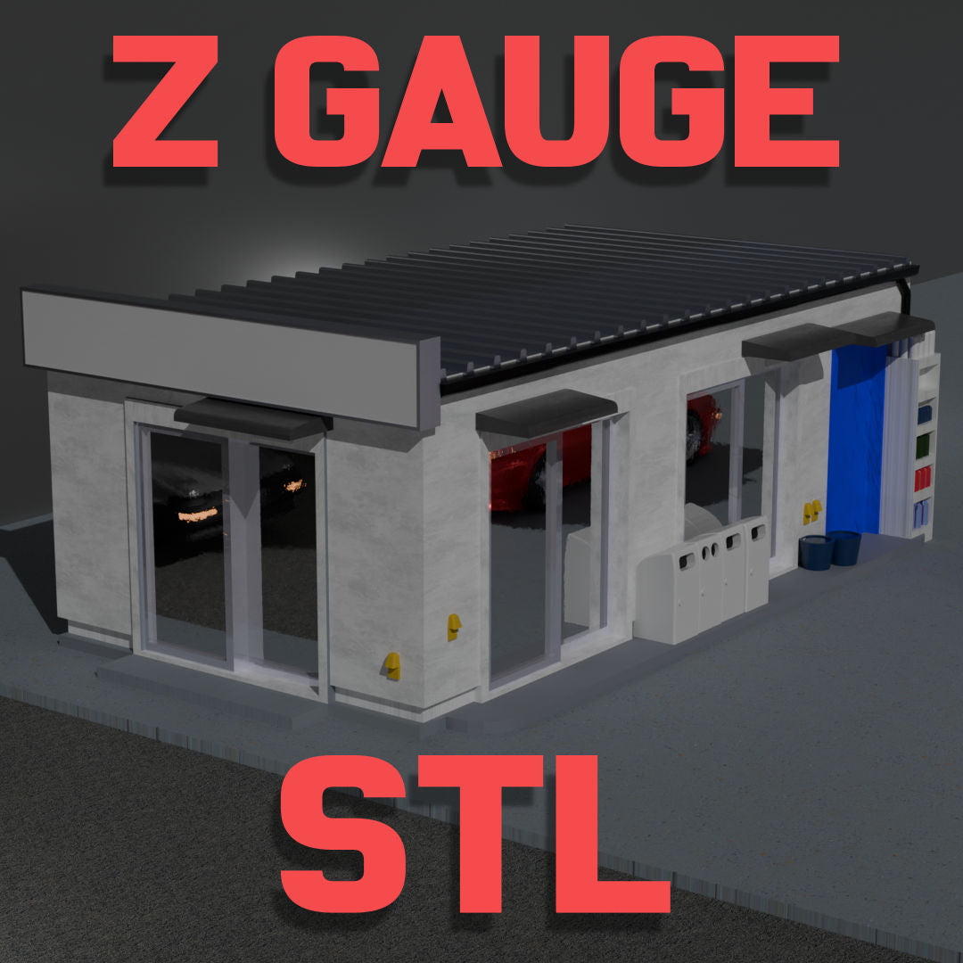 Z Gauge (1:220) Site Sales Office STL