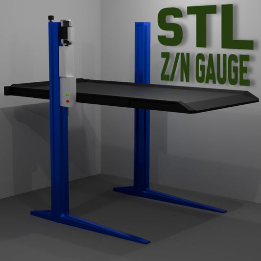 Z (1:220)/N (1:150) 2 Car Parking Lift STL