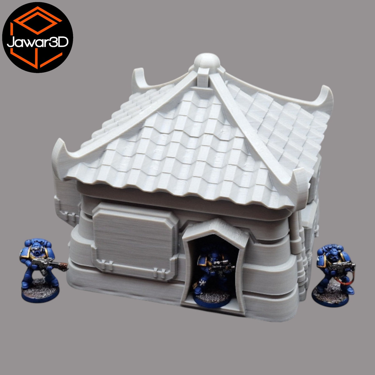 Eldrin Temple - 28mm Wargaming Scatter Terrain Scenery Tabletop Miniature