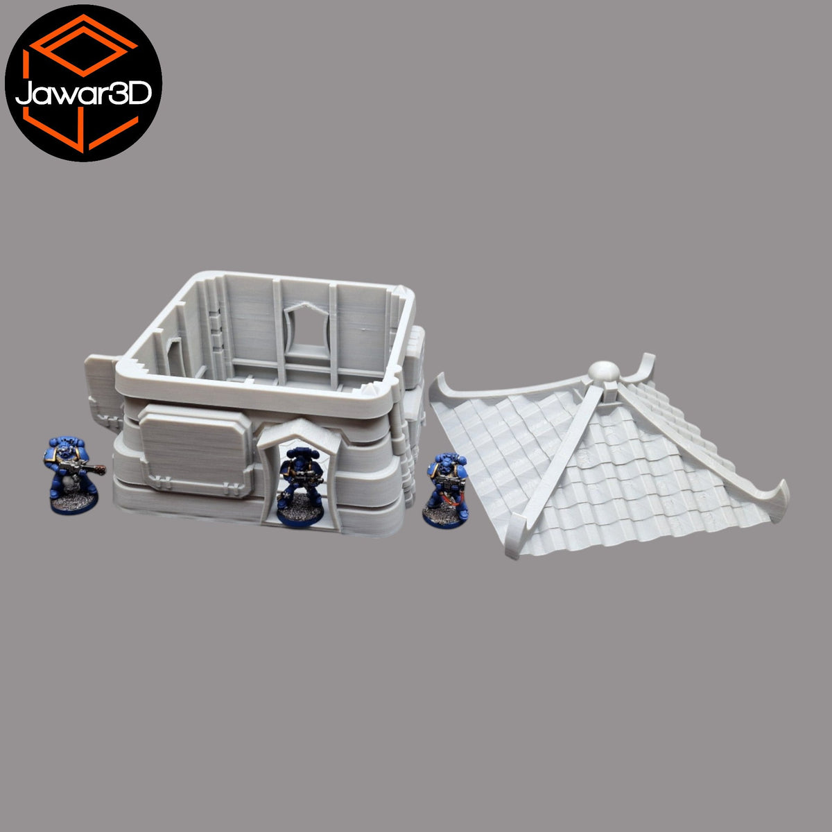 Eldrin Temple - 28mm Wargaming Scatter Terrain Scenery Tabletop Miniature