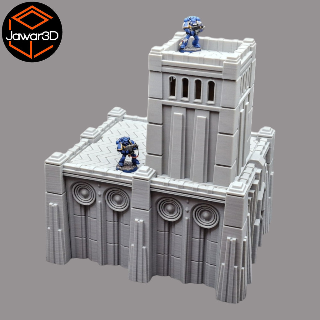 Sylas Building #1 - 28mm Wargaming Scatter Terrain Scenery Tabletop Miniature
