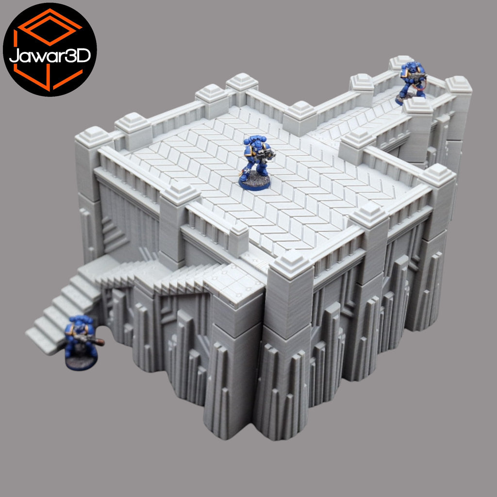 Sylas Balcony - 28mm Wargaming Scatter Terrain Scenery Tabletop Miniature