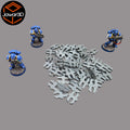 Openlock Clips x50 - 28mm Wargaming Scatter Terrain Scenery Tabletop Miniature