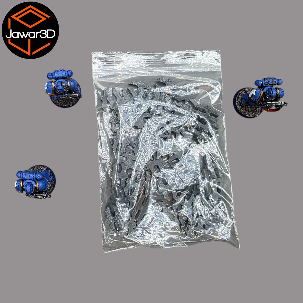 Openlock Clips x50 - 28mm Wargaming Scatter Terrain Scenery Tabletop Miniature