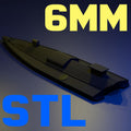 6mm (1:285) Ukrainian Unmanned Surface Vessel STL