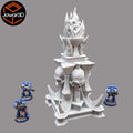 Torch Pillar - 28mm Wargaming Scatter Terrain Scenery Tabletop Miniature