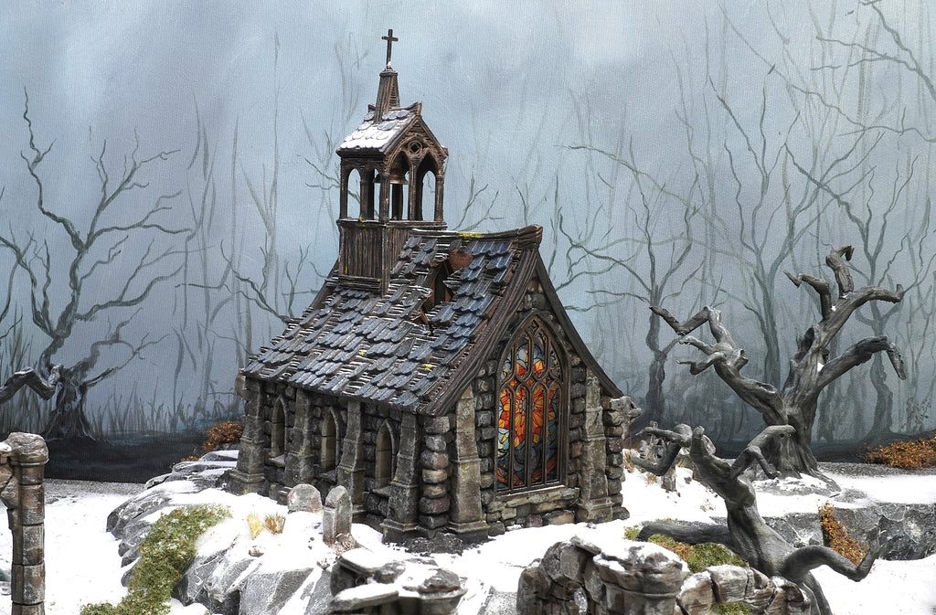 Basilica Ruins - 28mm DND/Wargame/RPG Terrain