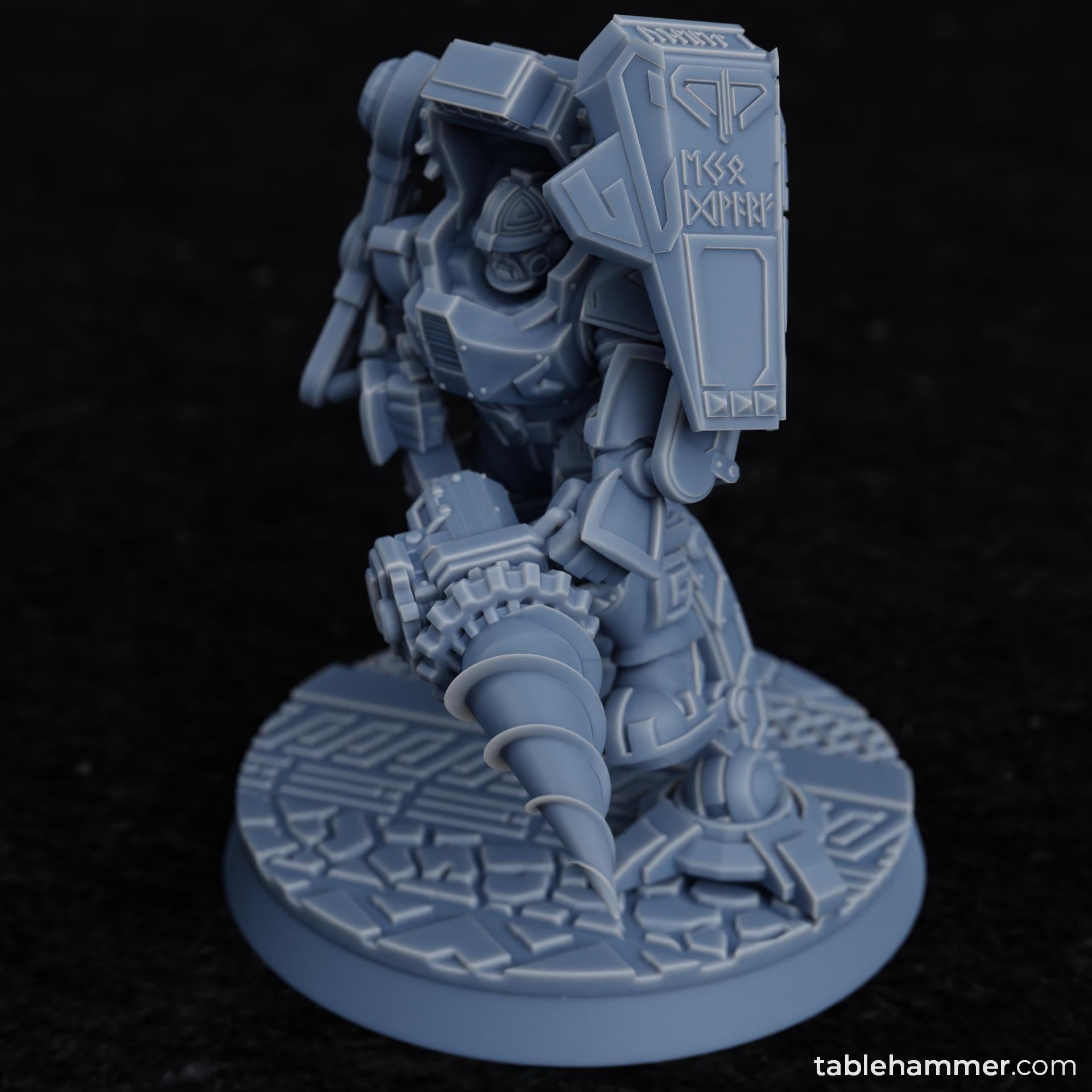 Exo Dwarves with drills (Federation of Tyr)