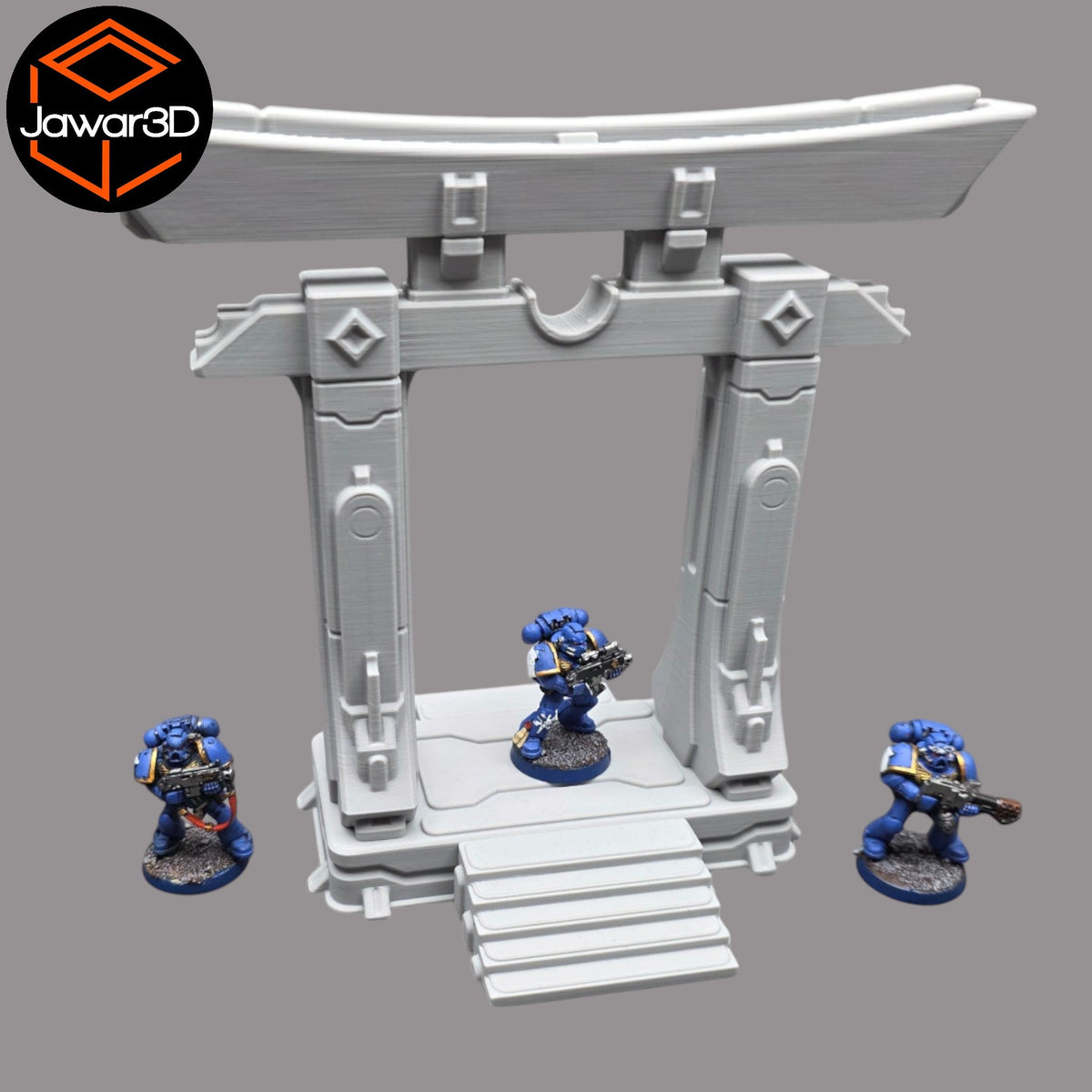 Ethereal Torii 1 - 28mm Wargaming Scatter Terrain Scenery Tabletop Miniature