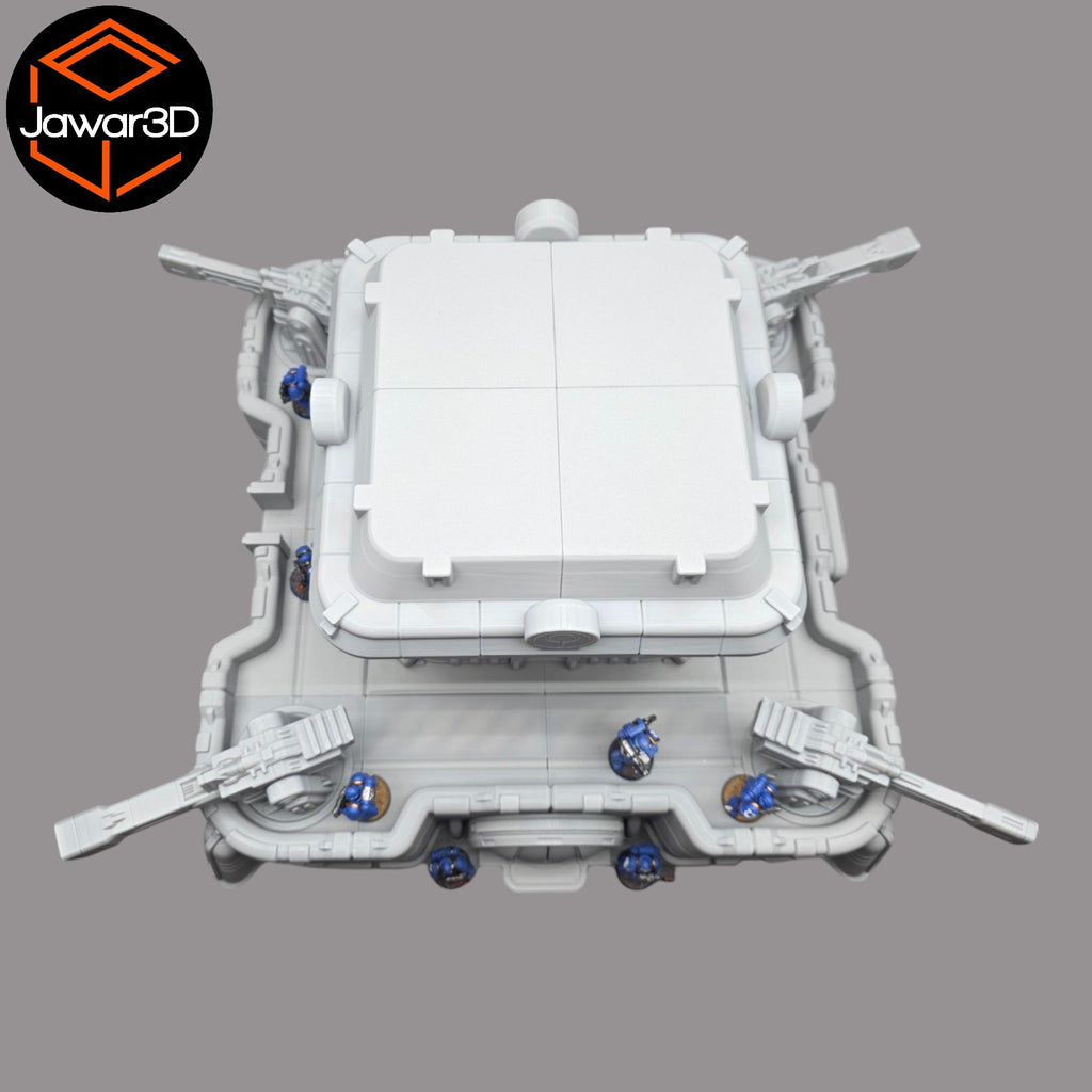 Ethereal Fortress - 28mm Wargaming Scatter Terrain Scenery Tabletop Miniature
