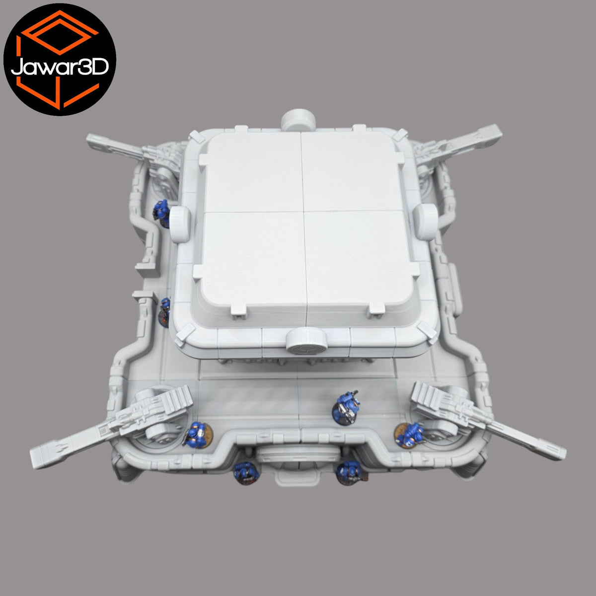 Ethereal Fortress - 28mm Wargaming Scatter Terrain Scenery Tabletop Miniature