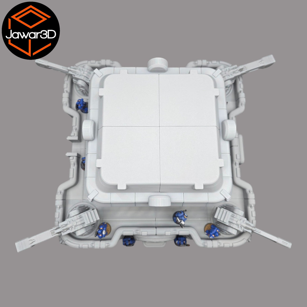 Ethereal Fortress - 28mm Wargaming Scatter Terrain Scenery Tabletop Miniature