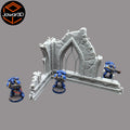 Ruined Empire #2 - 28mm Wargaming Scatter Terrain Scenery Tabletop Miniature