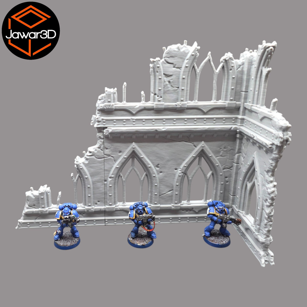 Ruined Empire 2 Floors #20 - 28mm Wargaming Scatter Terrain Scenery Tabletop