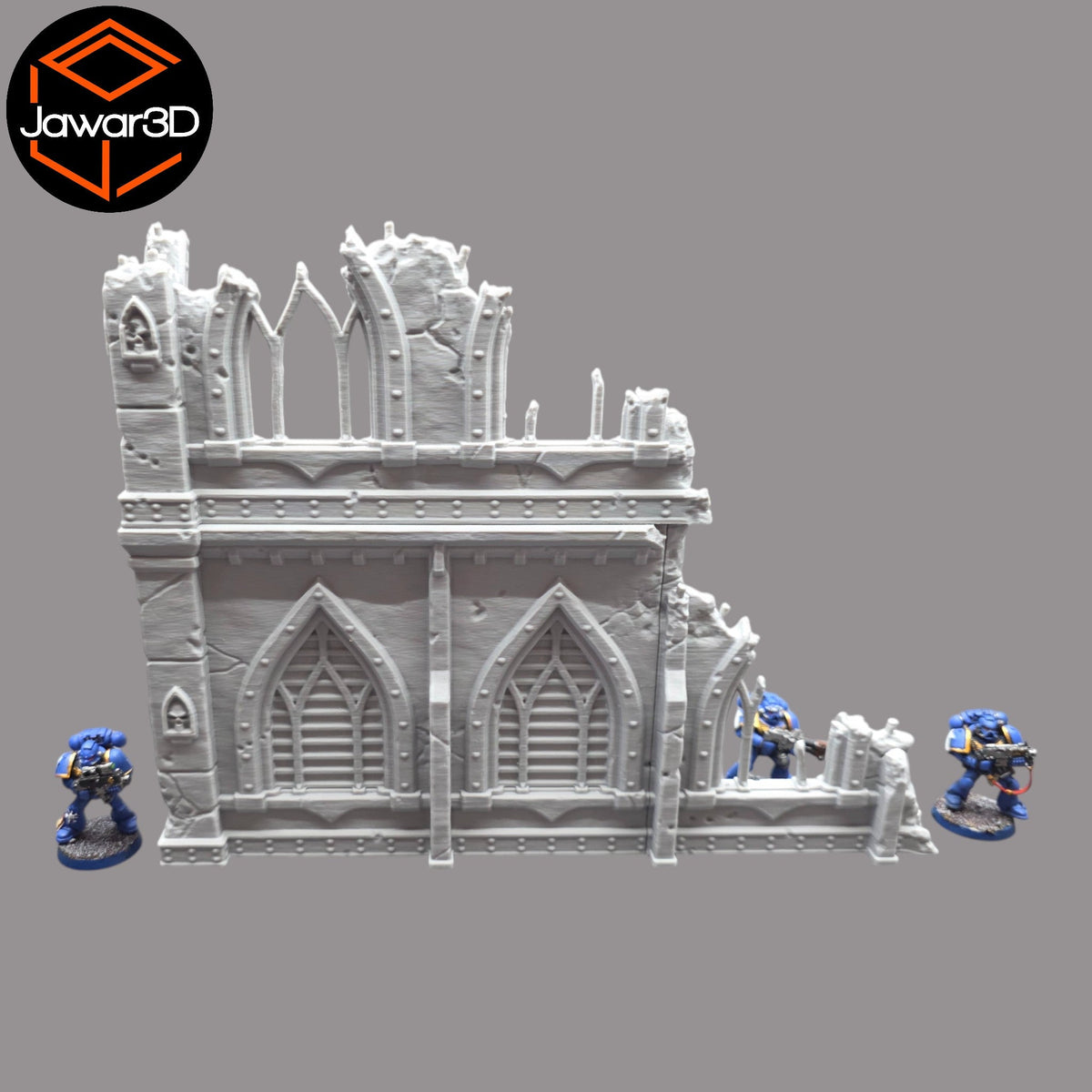 Ruined Empire 2 Floors #21 - 28mm Wargaming Scatter Terrain Scenery Tabletop