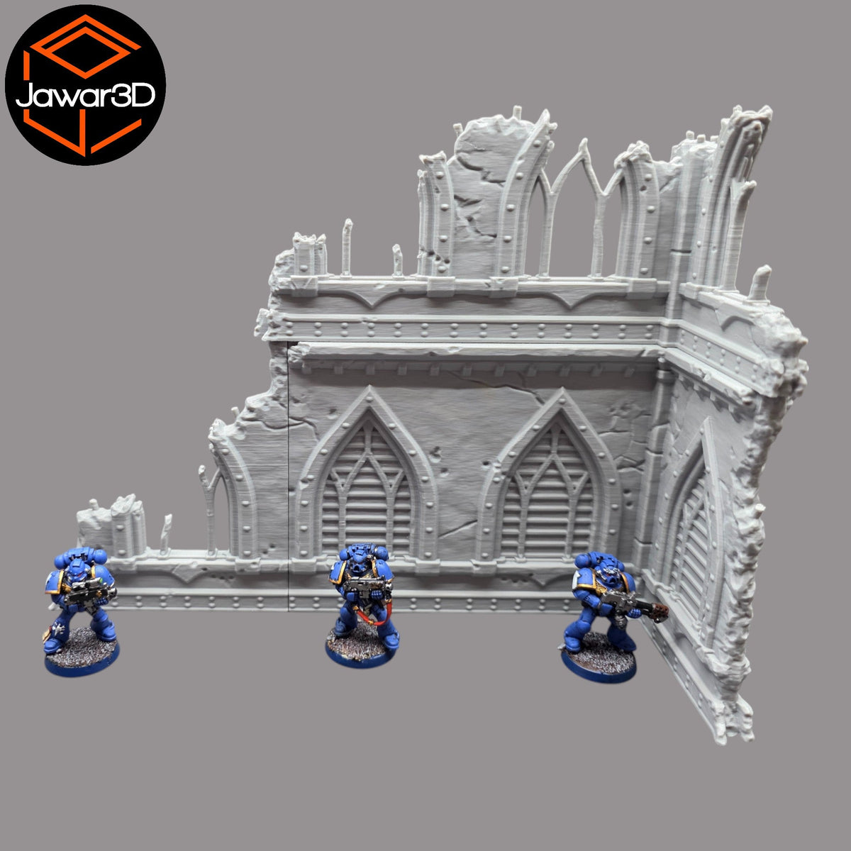 Ruined Empire 2 Floors #21 - 28mm Wargaming Scatter Terrain Scenery Tabletop