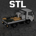 3.5 tonne Dropside Truck Load 3 STL