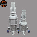 Steel Refinery Assembly #5 - 28mm Wargaming Scatter Terrain Scenery Tabletop
