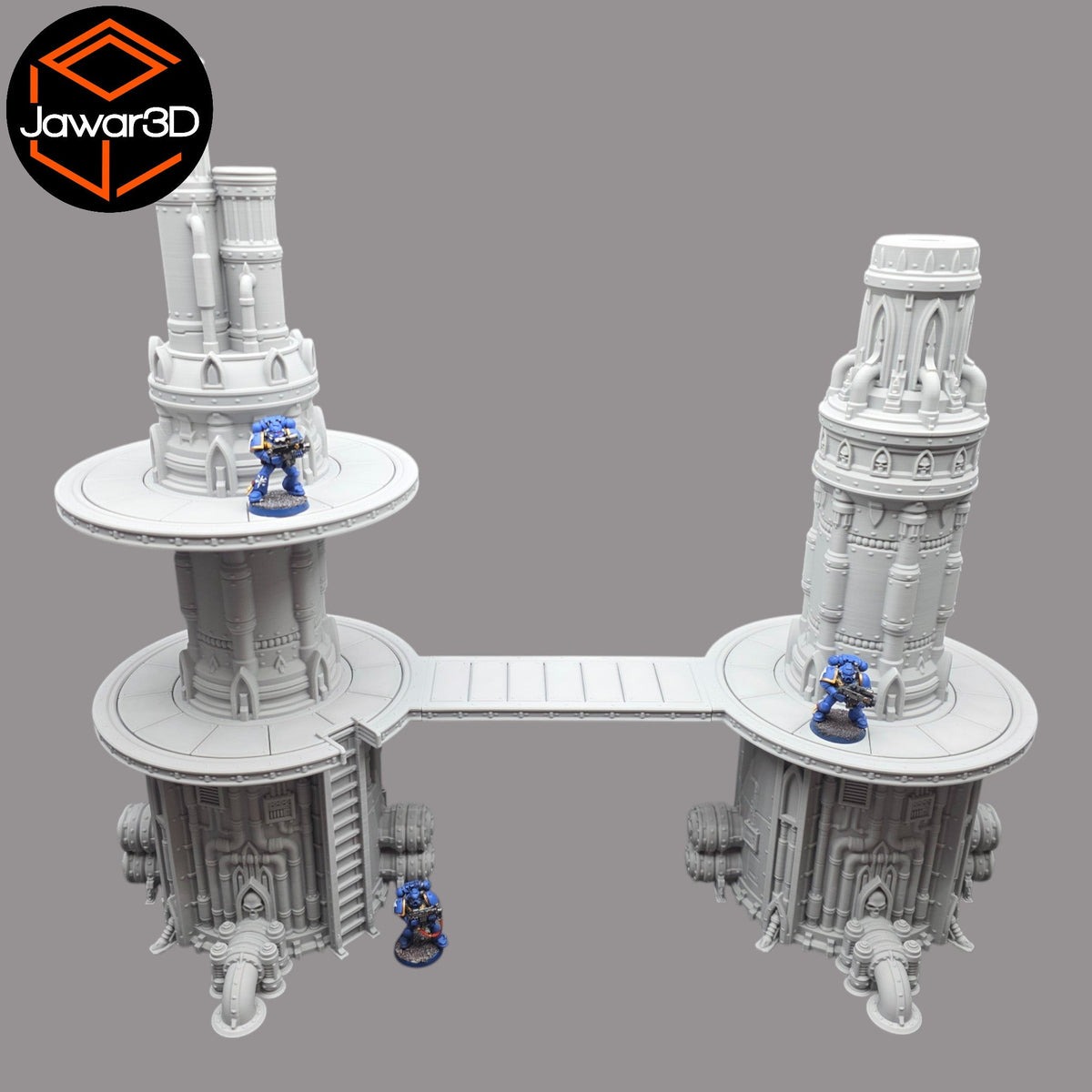 Steel Refinery Assembly #6 - 28mm Wargaming Scatter Terrain Scenery Tabletop