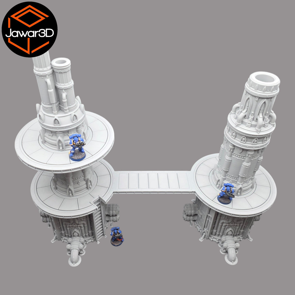 Steel Refinery Assembly #6 - 28mm Wargaming Scatter Terrain Scenery Tabletop