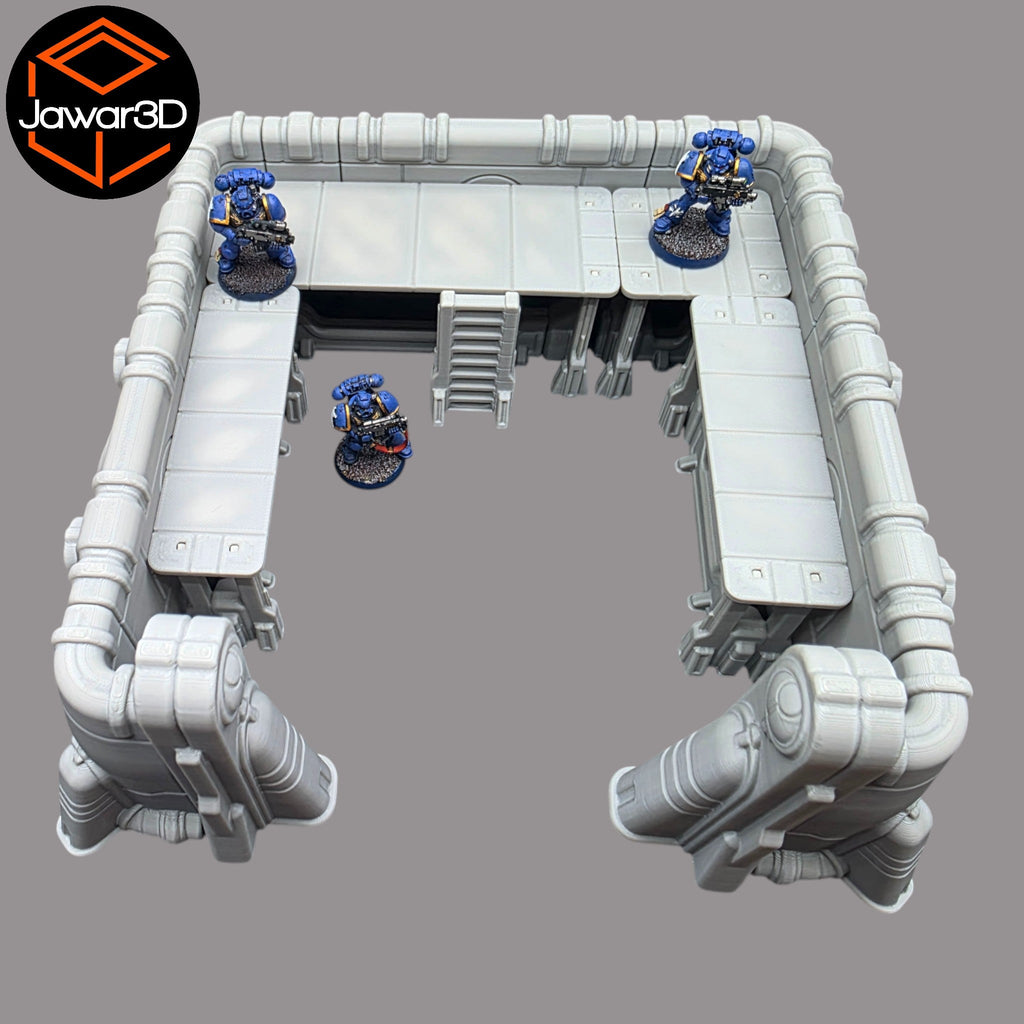 Ethereal Base #1 - 28mm Wargaming Scatter Terrain Scenery Tabletop Miniature