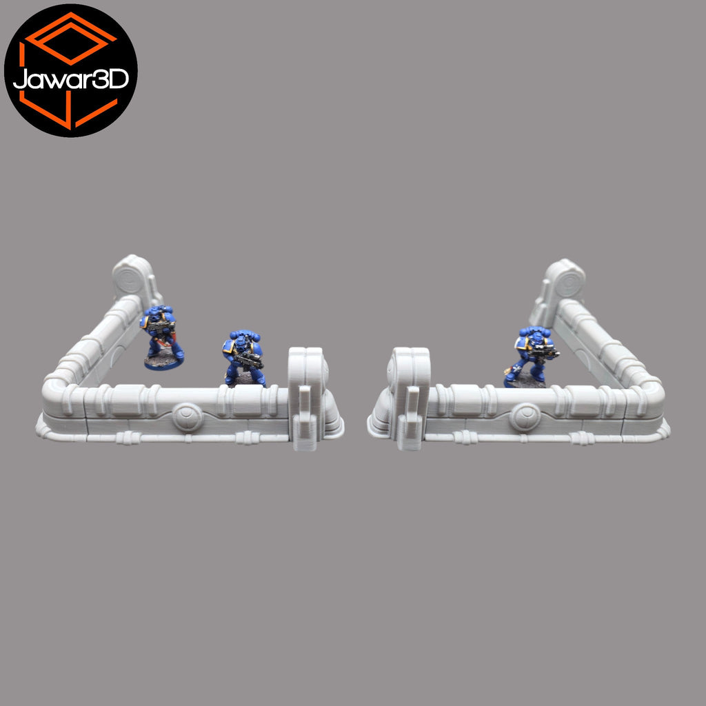 Ethereal Walls - 28mm Wargaming Scatter Terrain Scenery Tabletop Miniature