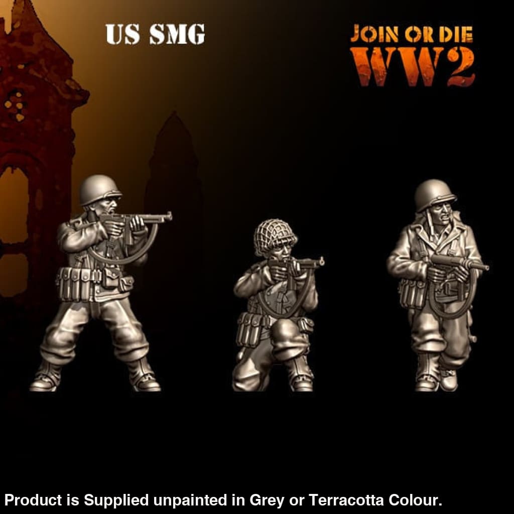3DB0028 US Army GI SMG Team