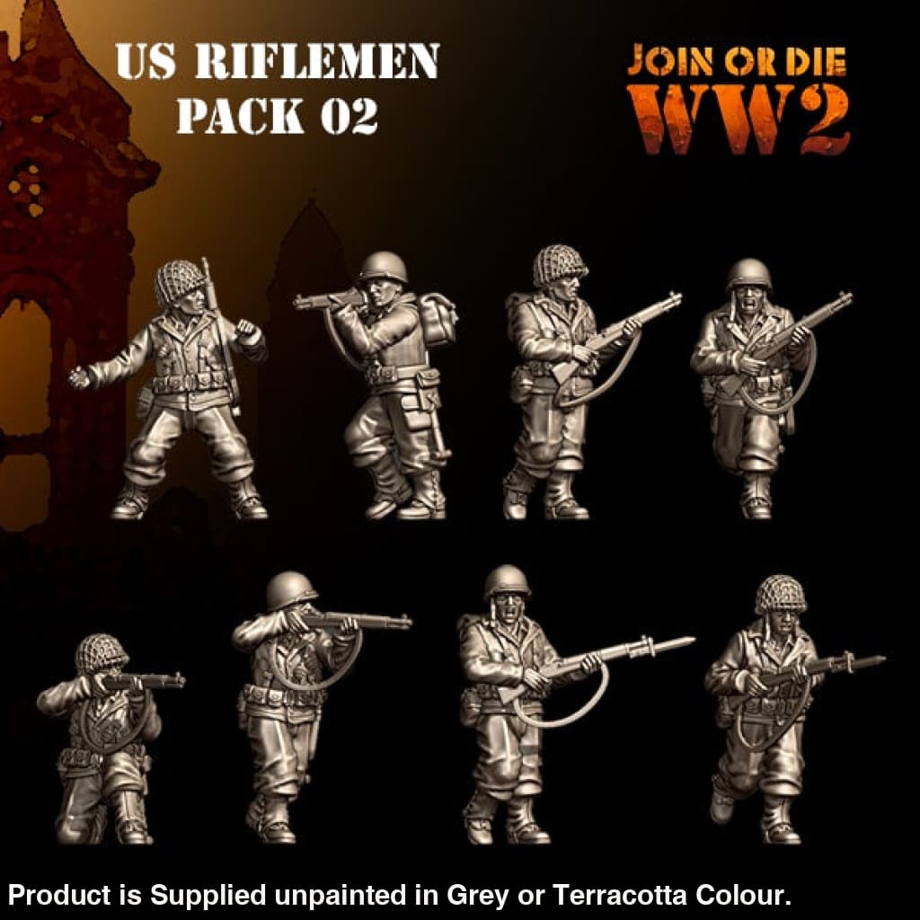 3DB0029 US Army Riflemen