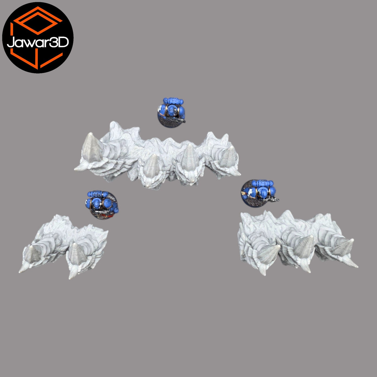 Hive Spikes - 28mm Wargaming Scatter Terrain Scenery Tabletop