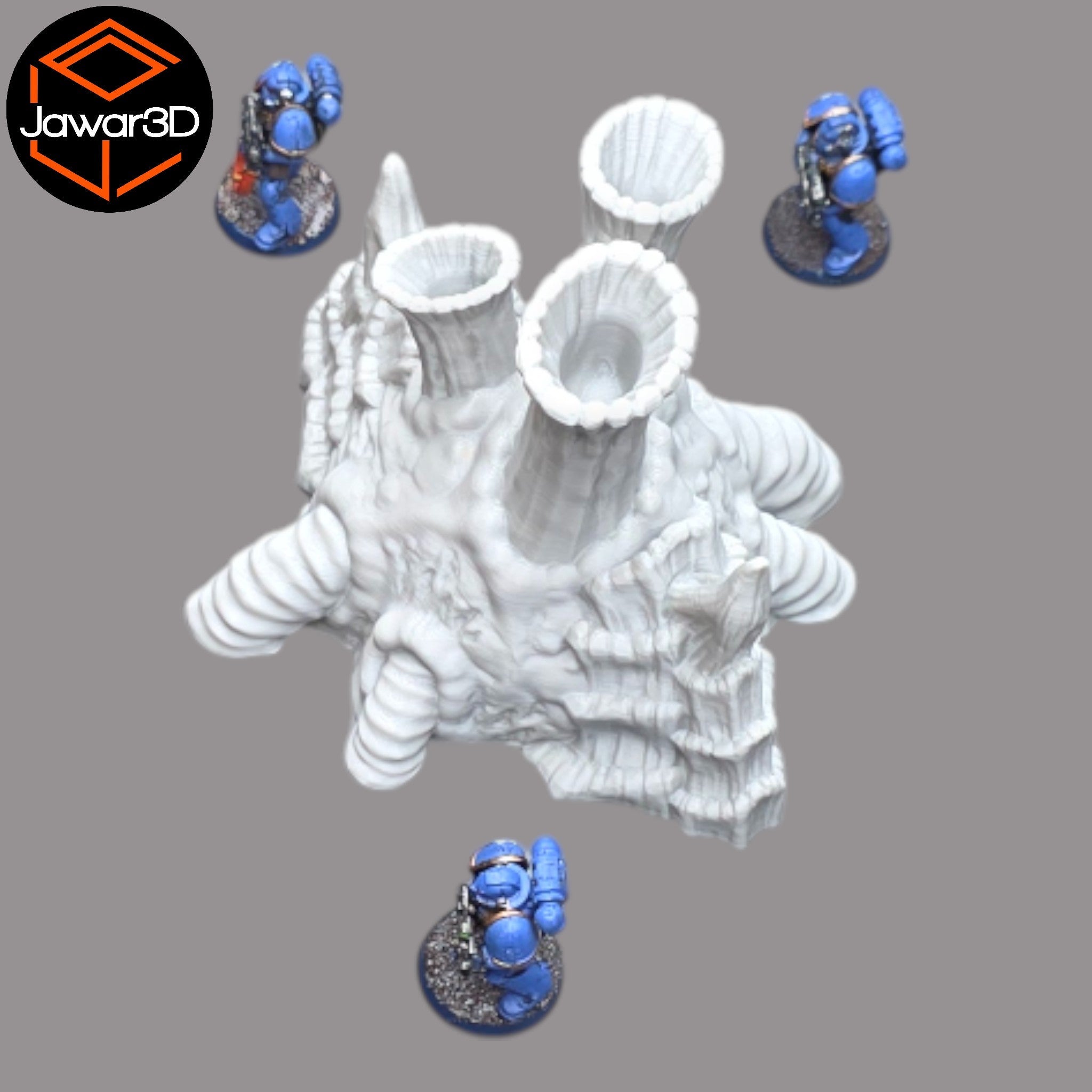 Hive Smokestack #1 - 28mm Wargaming Scatter Terrain Scenery Tabletop