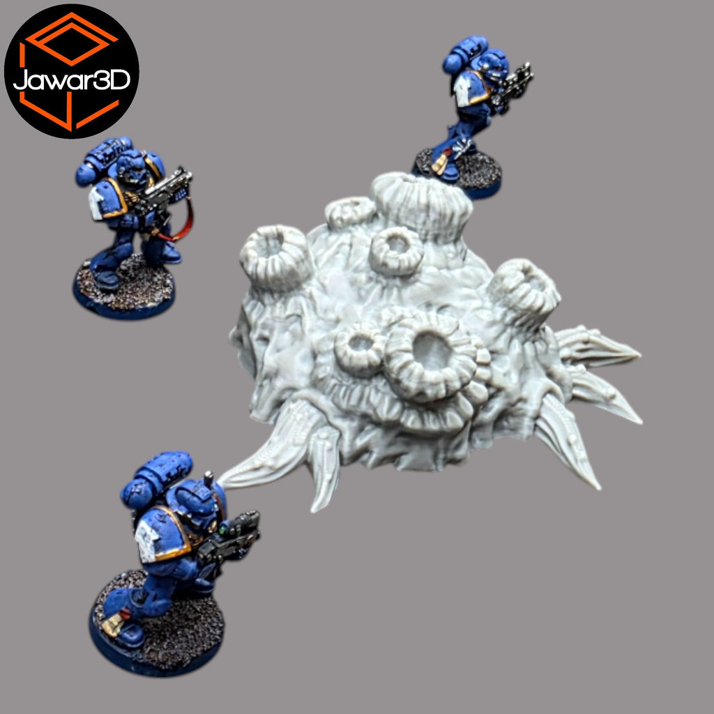 Hive Barnacle #2 - 28mm Wargaming Scatter Terrain Scenery Tabletop