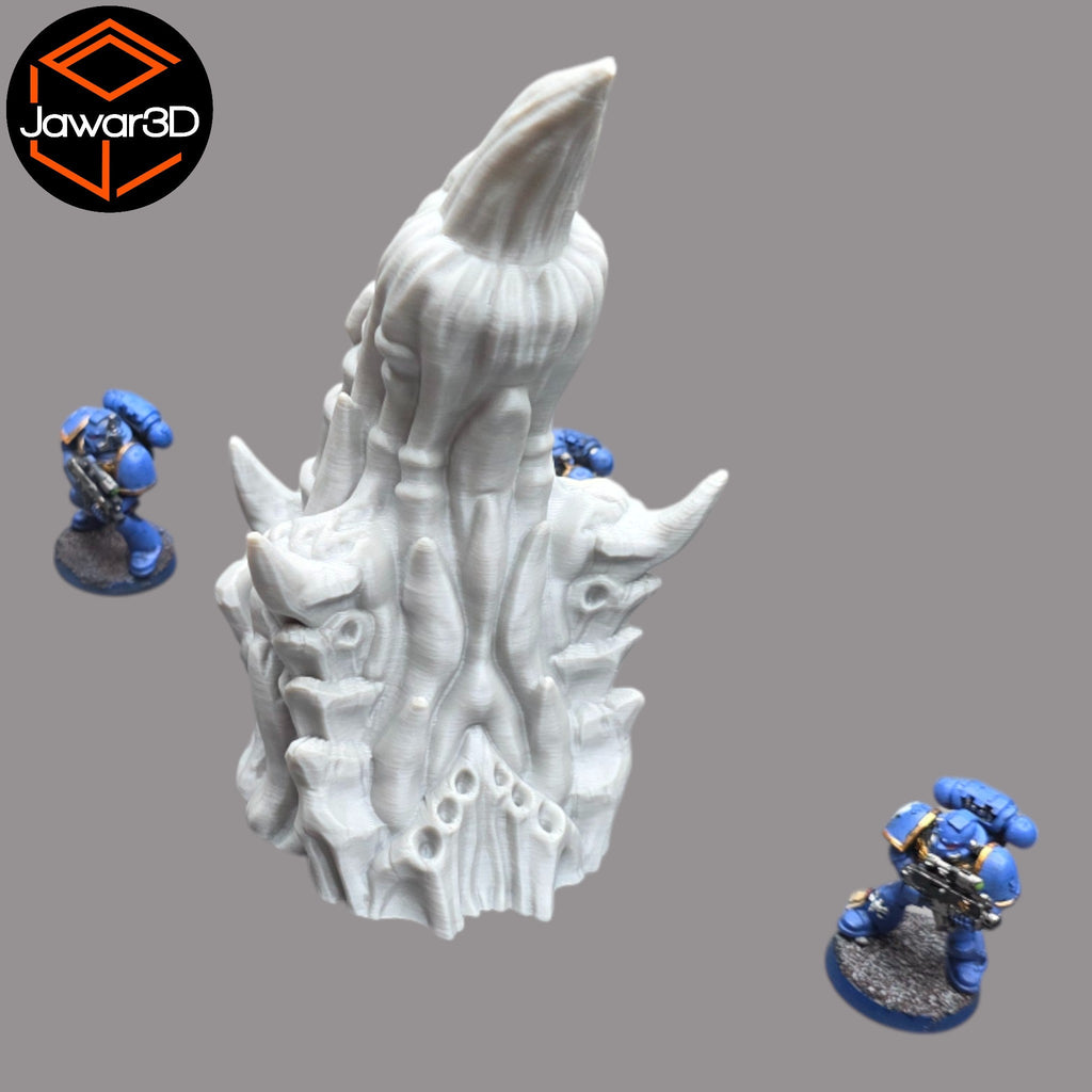 Hive Spike #2 - 28mm Wargaming Scatter Terrain Scenery Tabletop