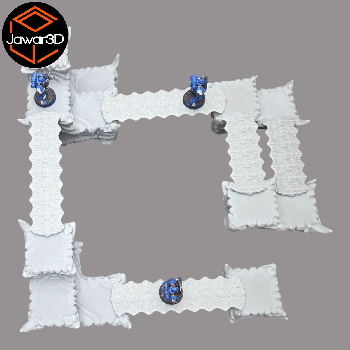 Hive Platforms - 28mm Wargaming Scatter Terrain Scenery Tabletop