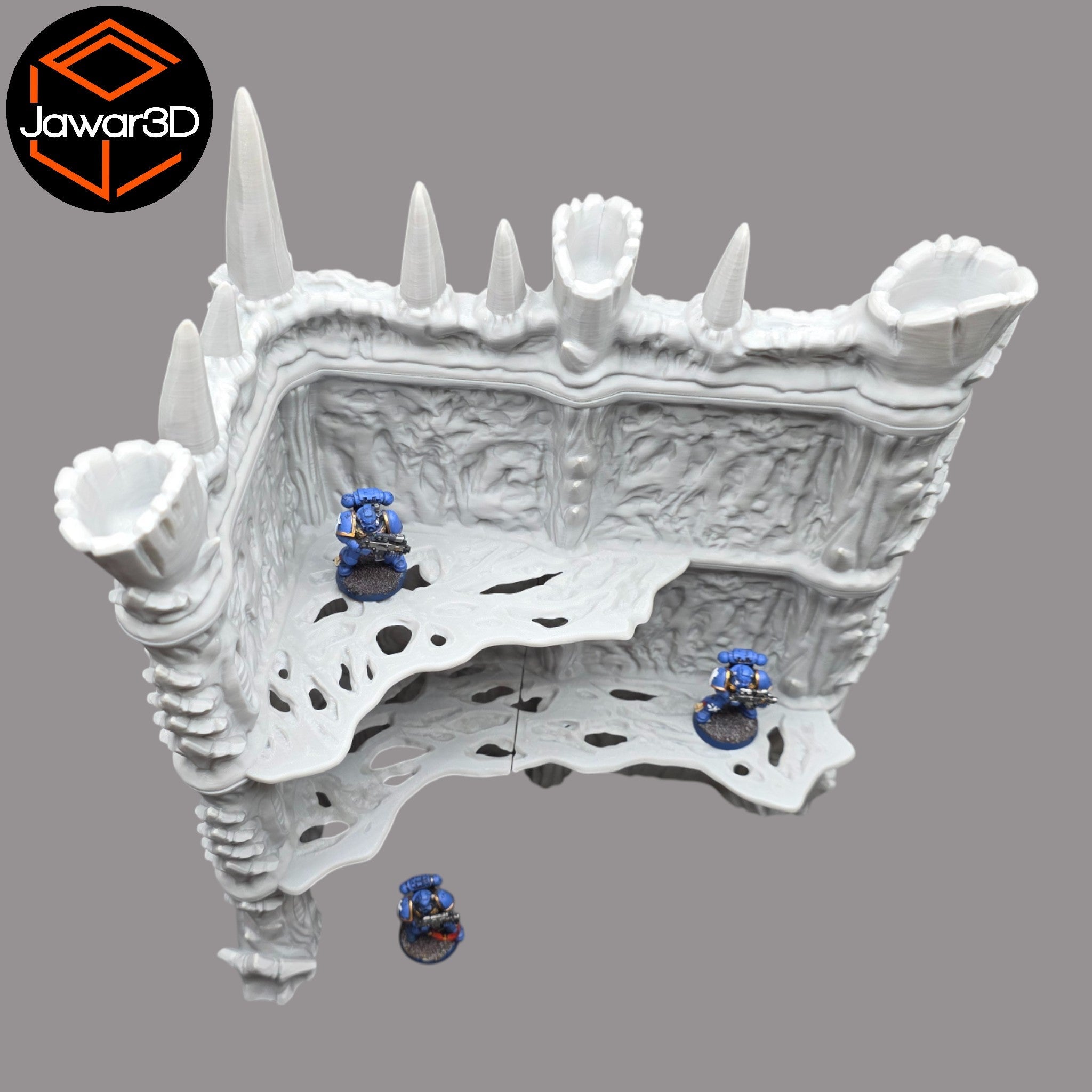 Hive Ruins #1 - 28mm Wargaming Scatter Terrain Scenery Tabletop
