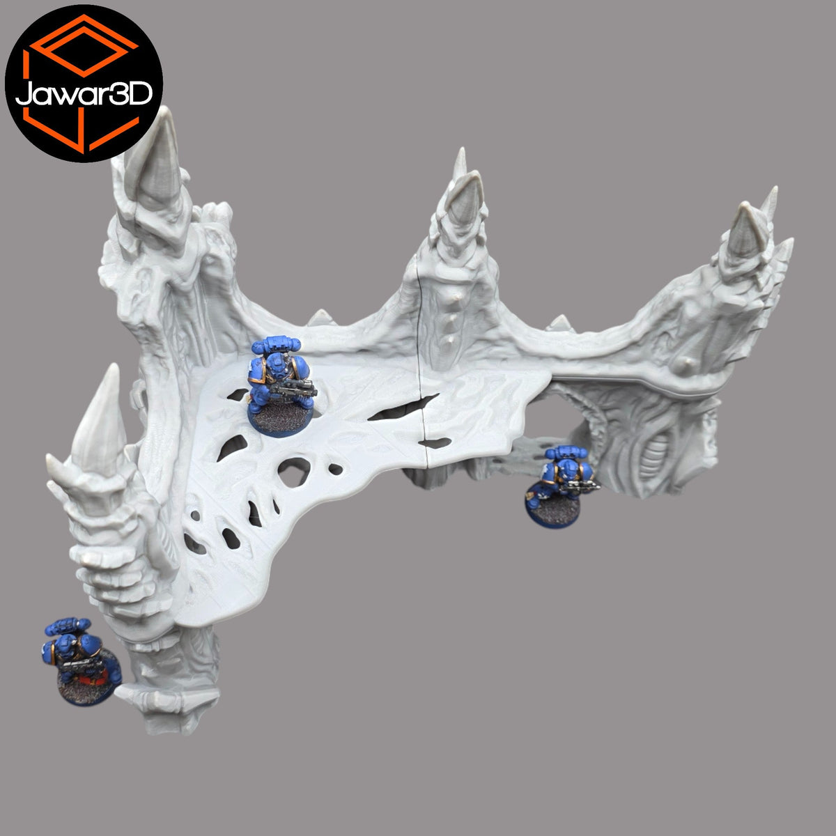 Hive Ruins #2 - 28mm Wargaming Scatter Terrain Scenery Tabletop