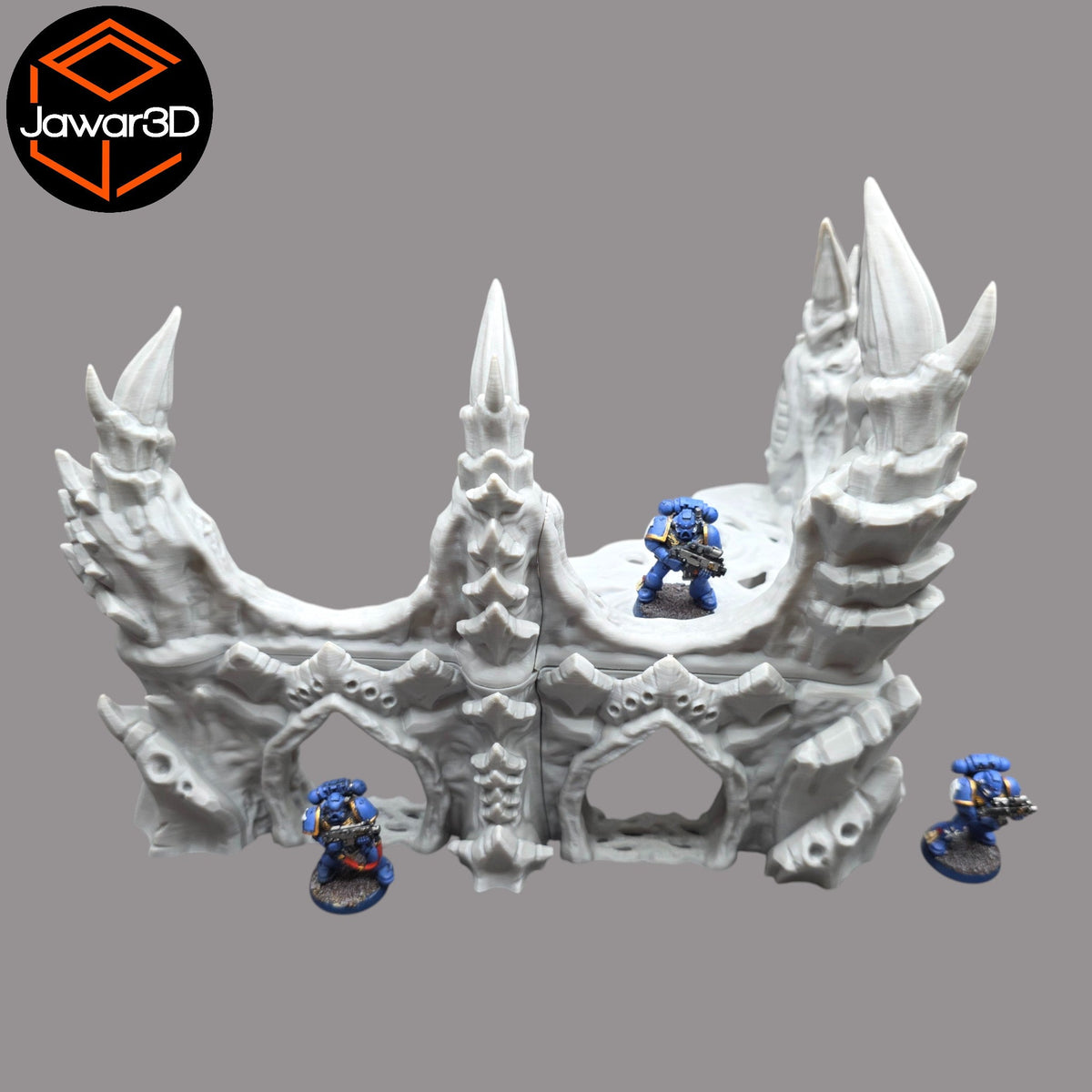 Hive Ruins #2 - 28mm Wargaming Scatter Terrain Scenery Tabletop