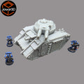 Tank #3 - 28mm Wargaming Scatter Terrain Scenery Tabletop
