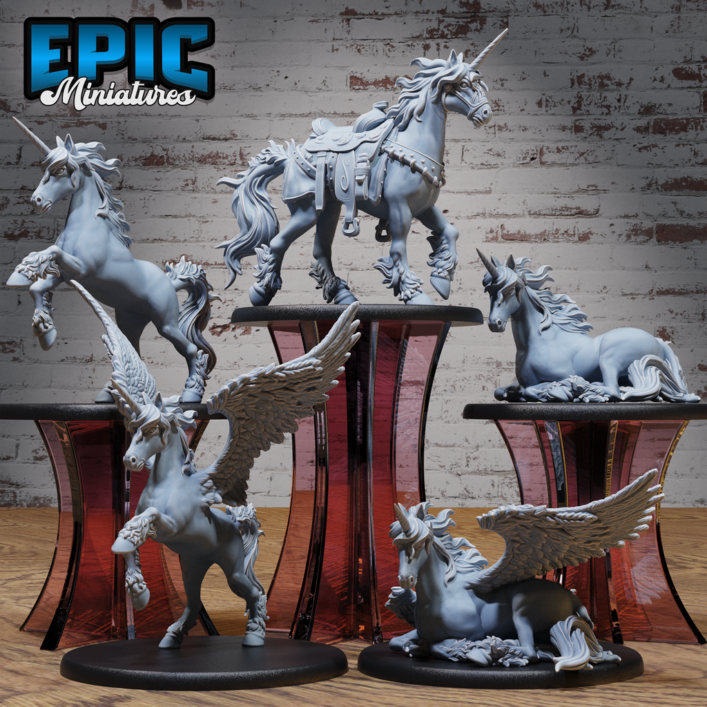 Epic Miniatures - Unicorns