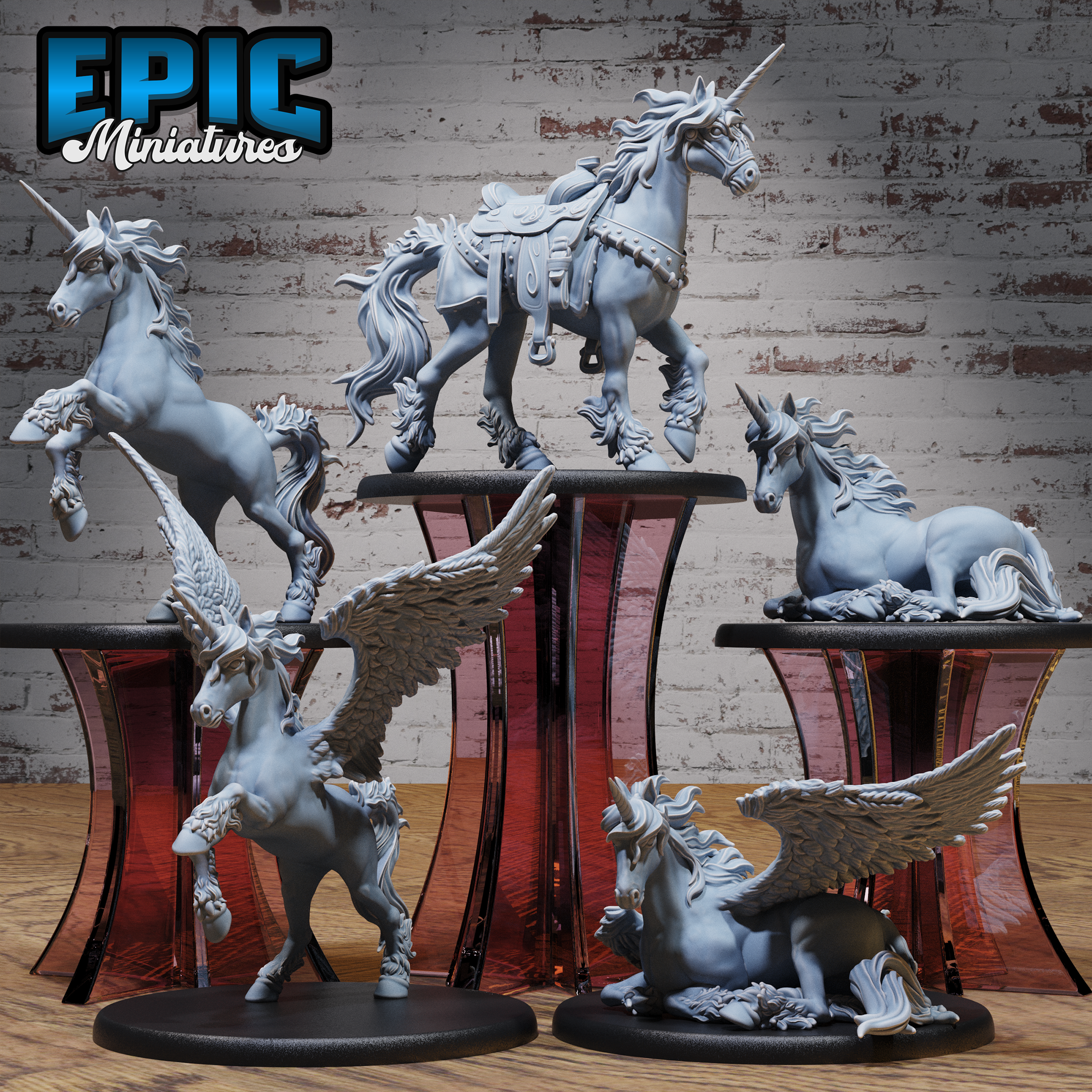 Epic Miniatures - Unicorns