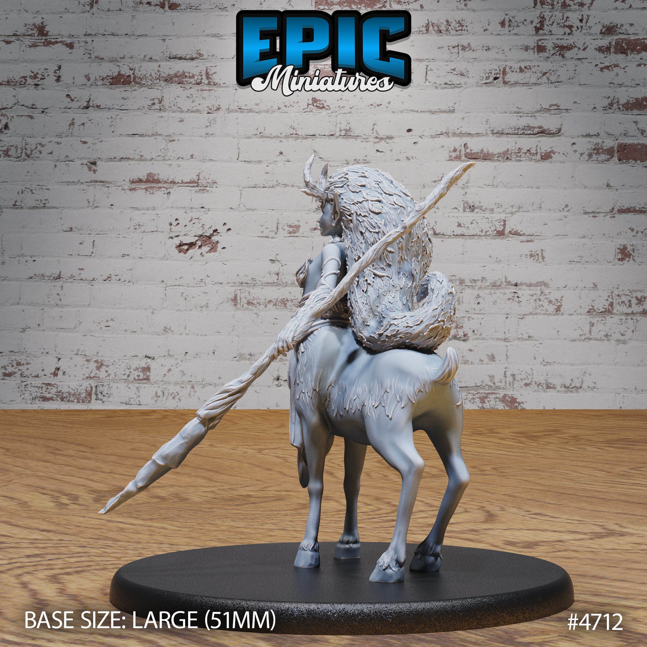 Epic Miniatures Faun Druid D&D Fantasy Tabletop Miniature