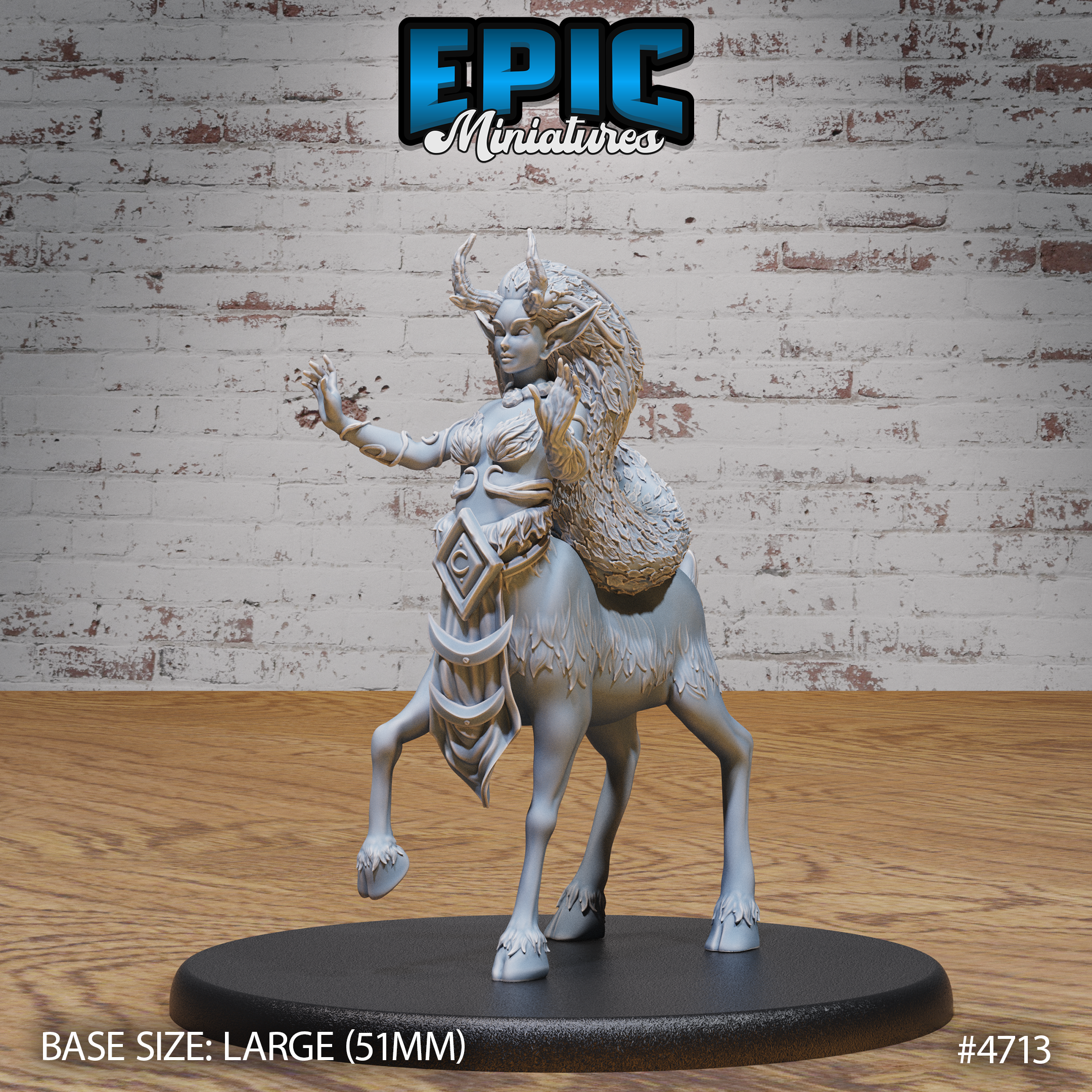Epic Miniatures Faun Druid D&D Fantasy Tabletop Miniature