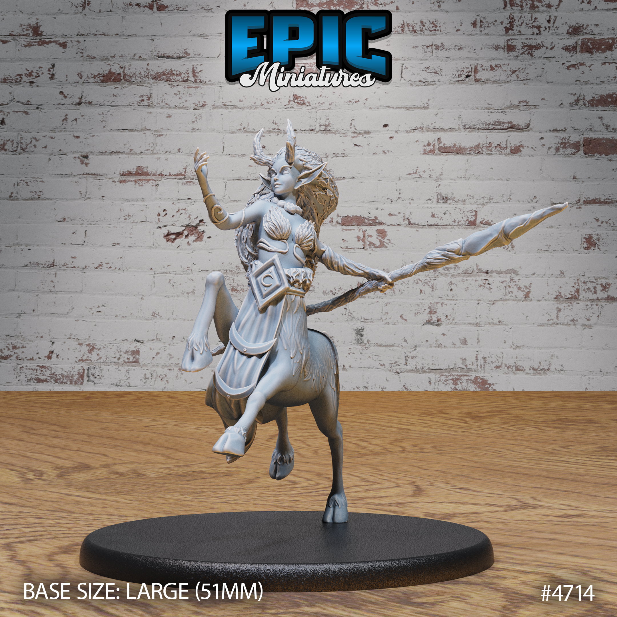 Epic Miniatures Faun Druid D&D Fantasy Tabletop Miniature