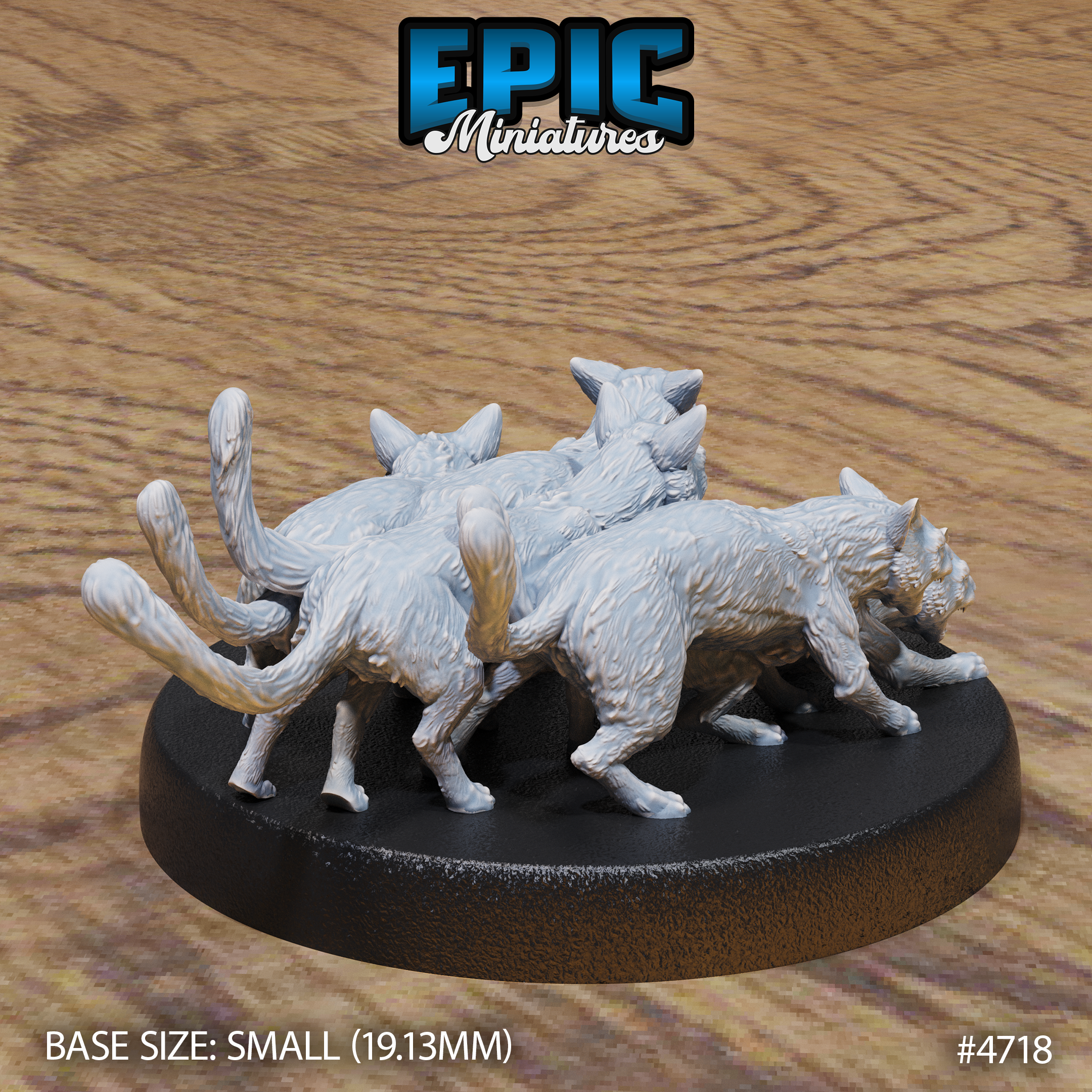 Epic Miniatures - Cat Swarm | 3D Printed D&D Tabletop Miniature