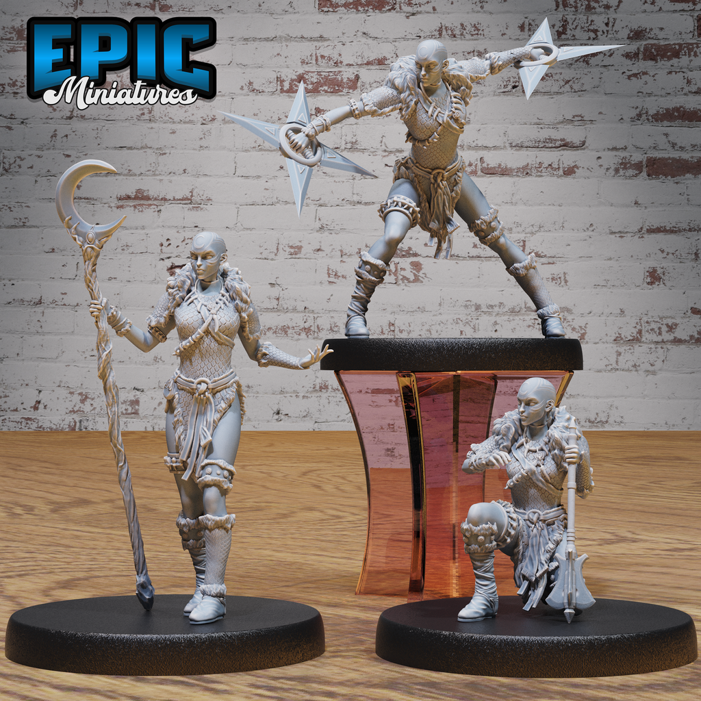 Epic Miniatures Moon Cultists #4730-#4732