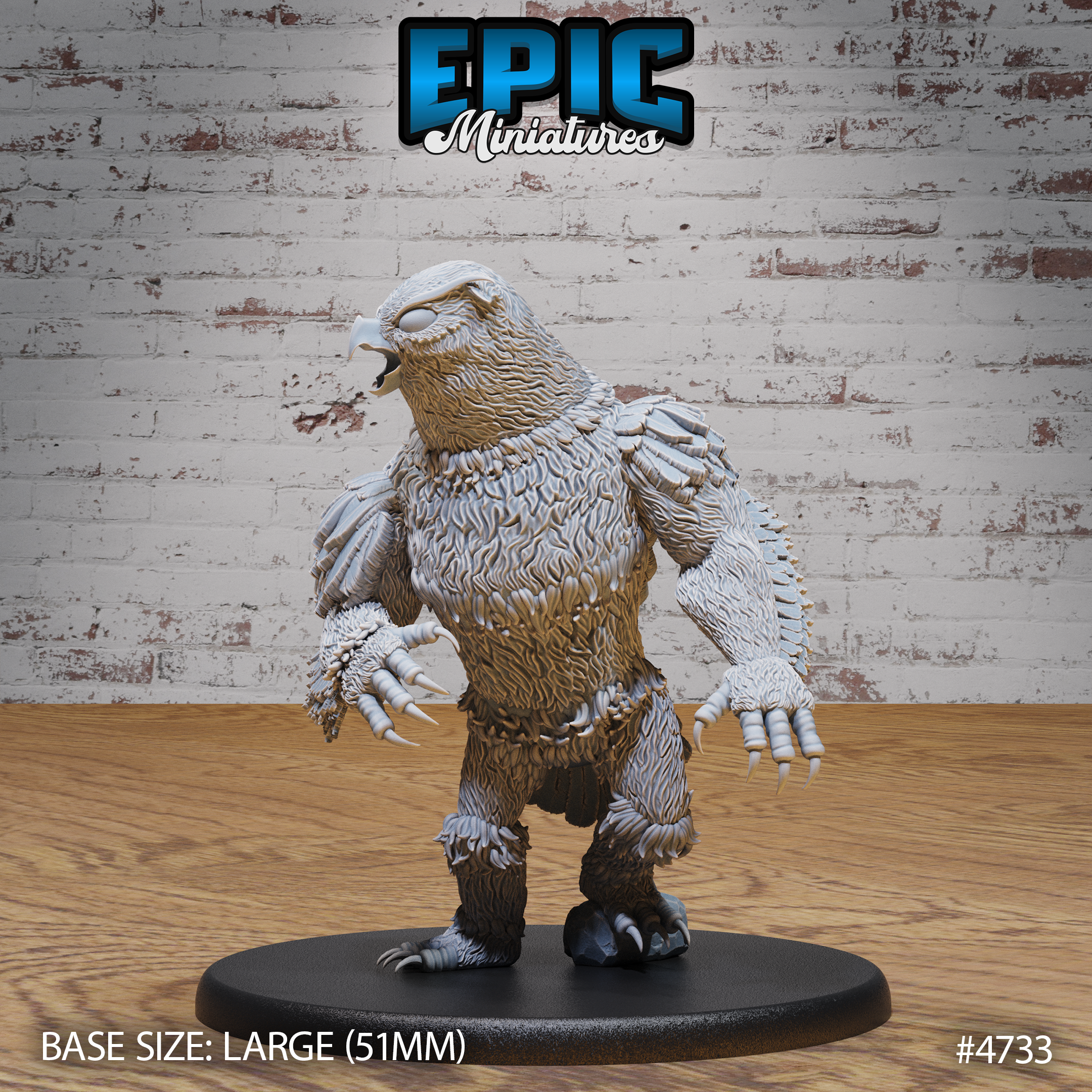 Fabled Owlbear #4733-#4735 by Epic Miniatures