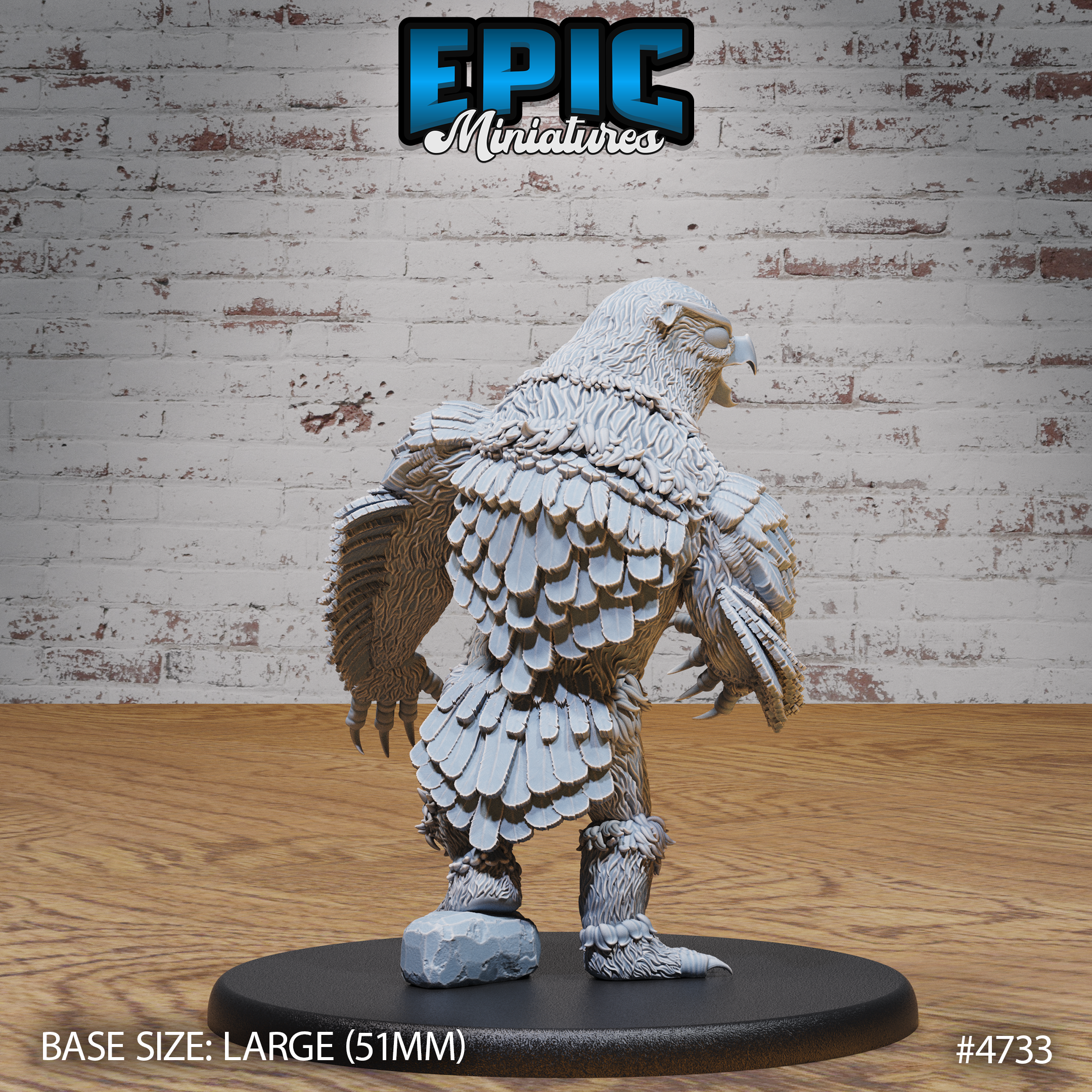 Fabled Owlbear #4733-#4735 by Epic Miniatures
